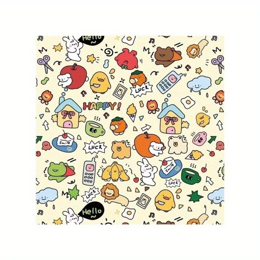 2024 Neue Fantastische Faltbare Kosmetiktasche Magischer Stoff Hundred Patch Stoff Kamera Für iPad Aufbewahrungstasche