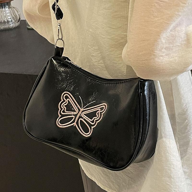 Beliebte Taschen Sommer High-End Nischen Umhängetaschen Damen Ins Modische und vielseitige Umhängetaschen gray