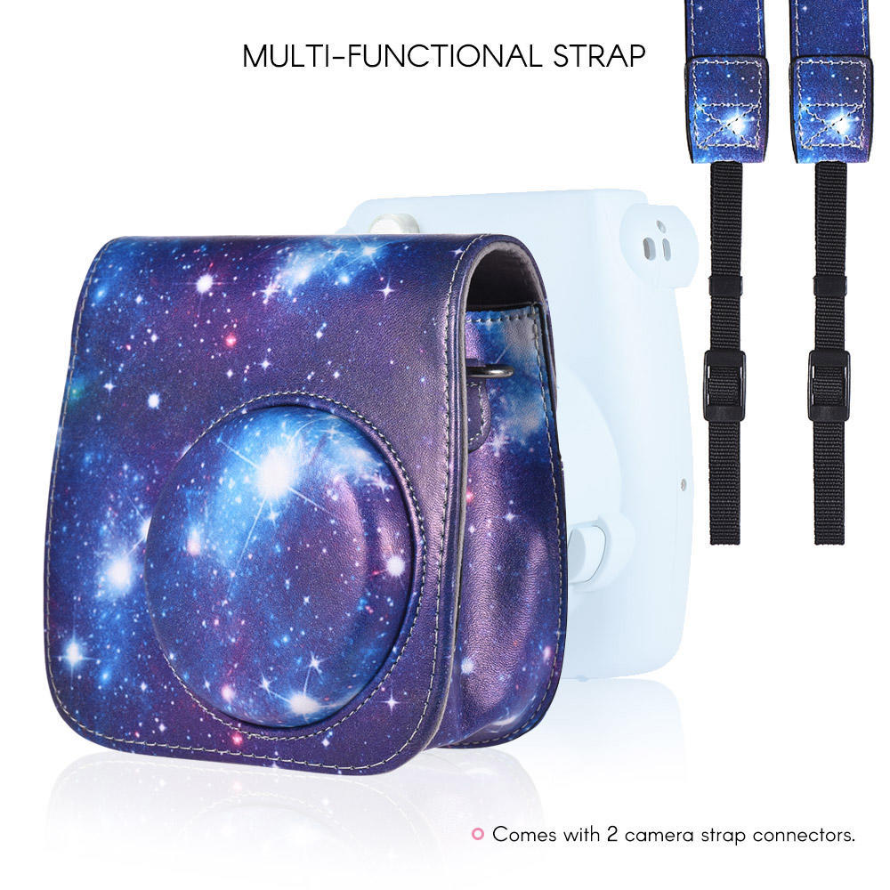 Kamera-Rucksack mit Pfirsichblüte, Schutz für Instax Fujifilm 8/8s/9 bunt