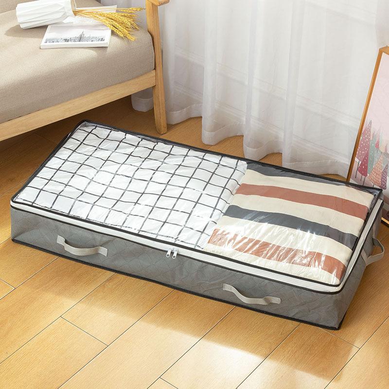 Aufbewahrungstasche unter dem Bett Schubladen-Typ Deckenaufbewahrungsbox Stoffkunst Kleidung unter dem Bett Quilt-Organizer Staubdicht Aufbewahrungsorganisator