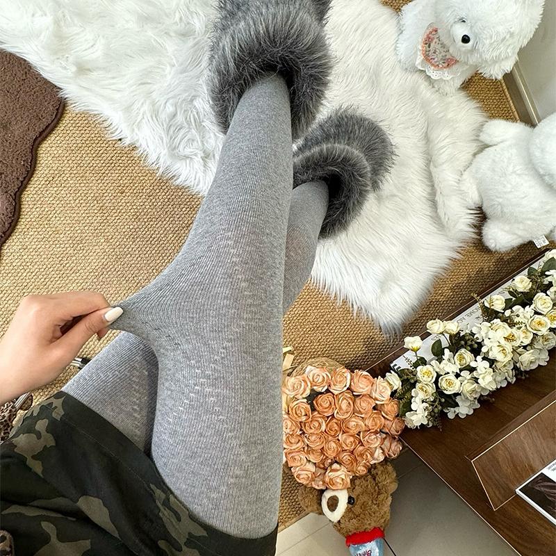 Herbst Winter Basic Strumpfhose Damen 100D Hoher Bund Elastisch Schlank Blickdicht Strümpfe Strumpfhose Seidenweich Mit Füßen Strumpfhose Für Party One Size