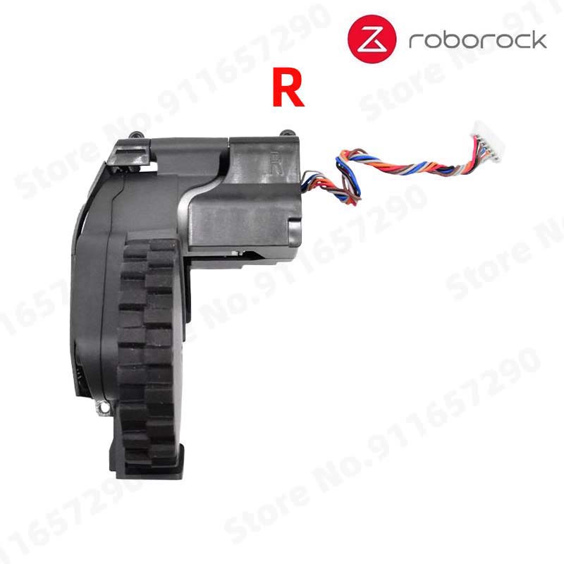 Original Roborock S6 S60 S61 S65 ReiseRad Rechts und Links Rad Modul Ersatzteile Kehrroboter Zubehör gray