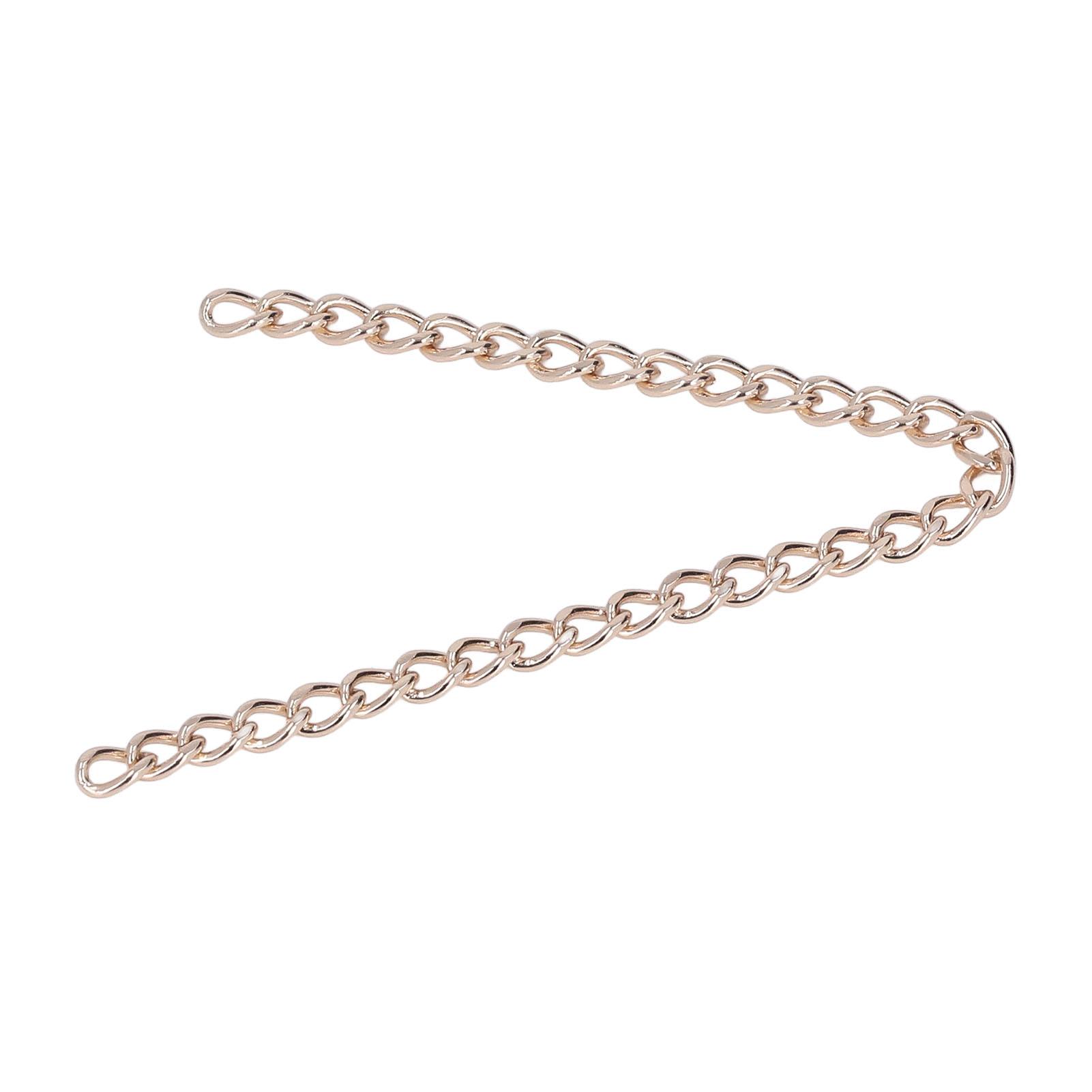 32,8 Fuß Kupfer Panzerketten Zuschneidbare Länge DIY Bastelarbeiten Eleganter Stil Metall Handwerkskette Schmuck gold