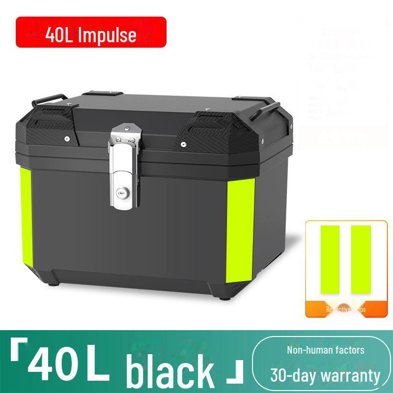 Universeller wasserdichter Kofferraum für Motorräder und Elektroroller: Heckbox mit großem Fassungsvermögen zur Aufbewahrung und zum Mitnehmen