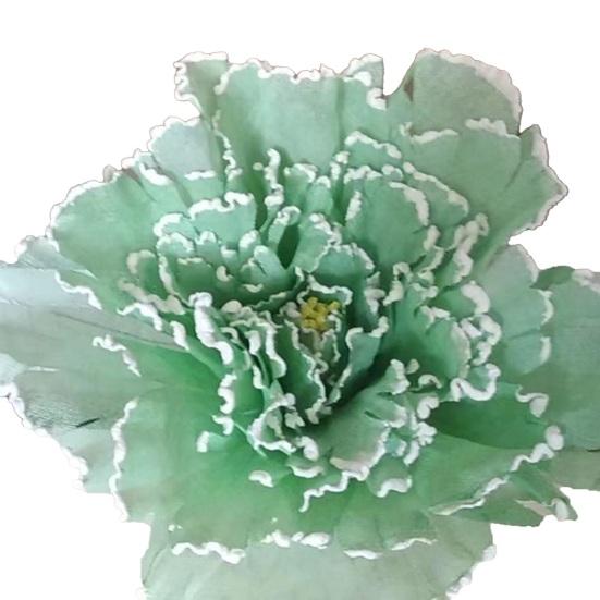 Künstliche Pfingstrose Realistische Künstliche Seidenblume mit Stiel Heim Büro Hochzeitsfeier Tischdekoration Vase Faux Blüte Dekoration hellgrüne