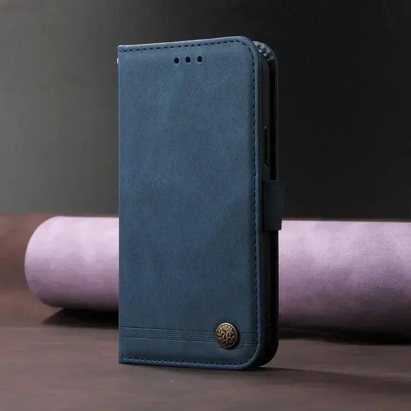 Klapphülle Leder Geldbörse Funda für Xiaomi 17T Pro 5G 2026 Buchhülle 360 Schutz Handyhalter Schale Xiaomi 17 T T17 Xiaomi17T Case & Strap&Xiaomi 17T Pro blau