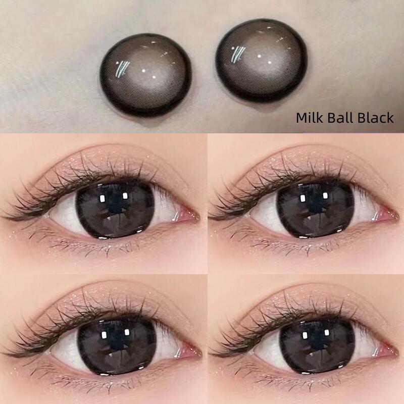 Kontaktlinsen Myopie, verschreibungspflichtige Linsen mit Dioptrien, farbige Kontaktlinsen für Augen, Kosmetik, Schönheit, natürlicher Schmetterling 0 navy blau