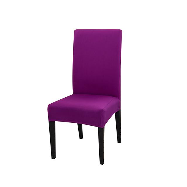 24-Farben-Stuhlbezug, Spandex-Stretch, elastische Schonbezüge, einfarbige Stuhlhussen für Esszimmer, Küche, Hochzeit, Bankett, Hotel universal sizes