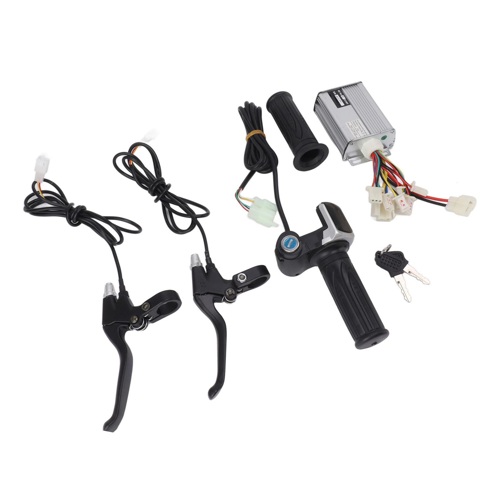 Elektrische Fahrrad Controller Set mit 48V 1000W Controller 48V Twist Drossel Volle Aluminium Bremse