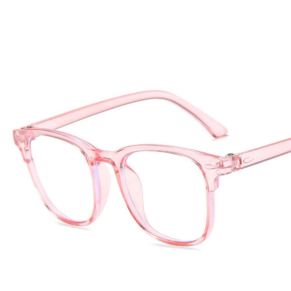 Runde Klare Linsen Blaulichtfilter Brille Kinder Schutzbrille Strahlenschutz Brille Kinderbrille rosa