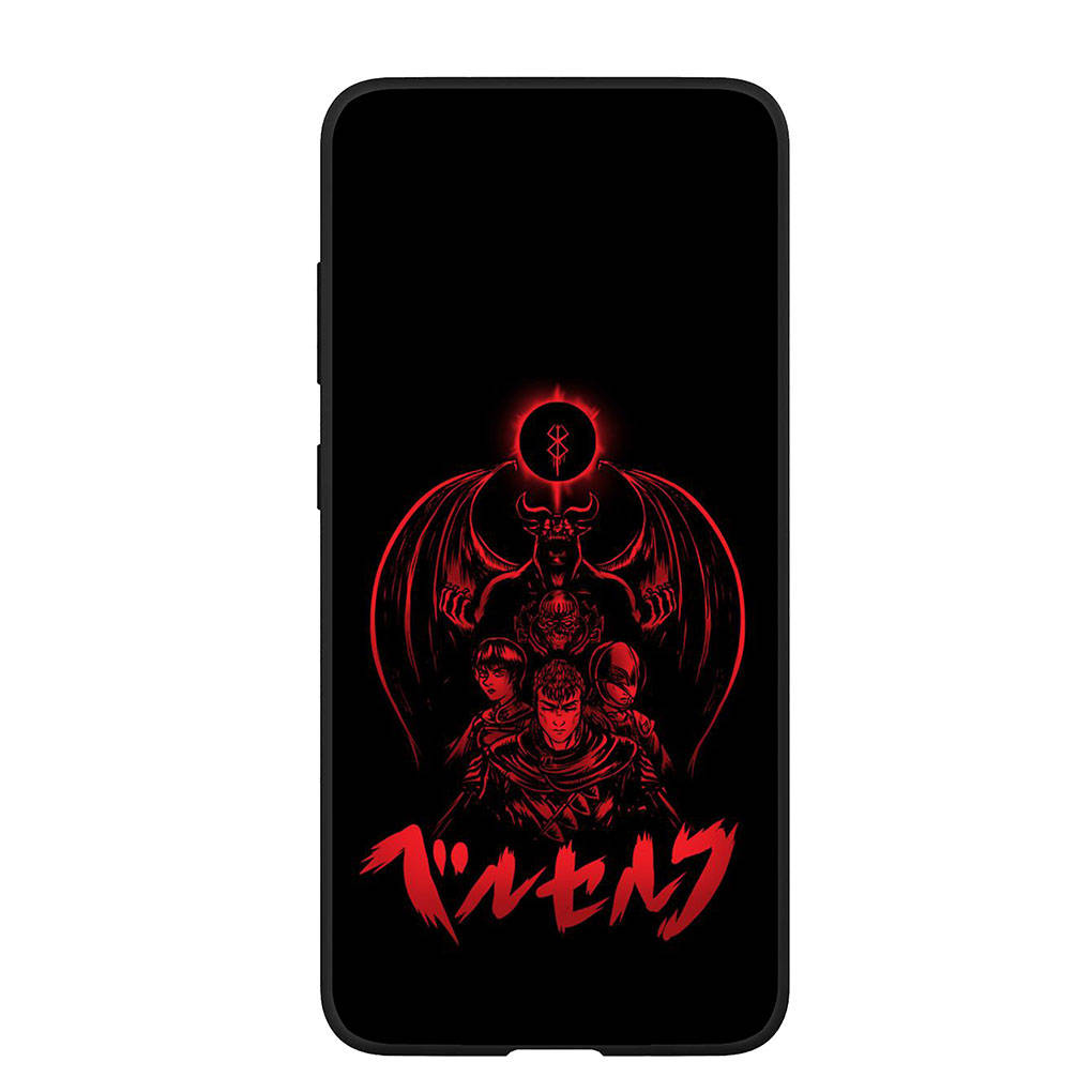 Handyhülle für Samsung Galaxy S24 S23 iPhone 15 14 Xiaomi Redmi Note 13 12 11 8 10 9 Pro Max X XR S22 S20 FE OPPO A15 Huawei Comics Berserk Guts Cover for Samsung Galaxy S7 Edge natur