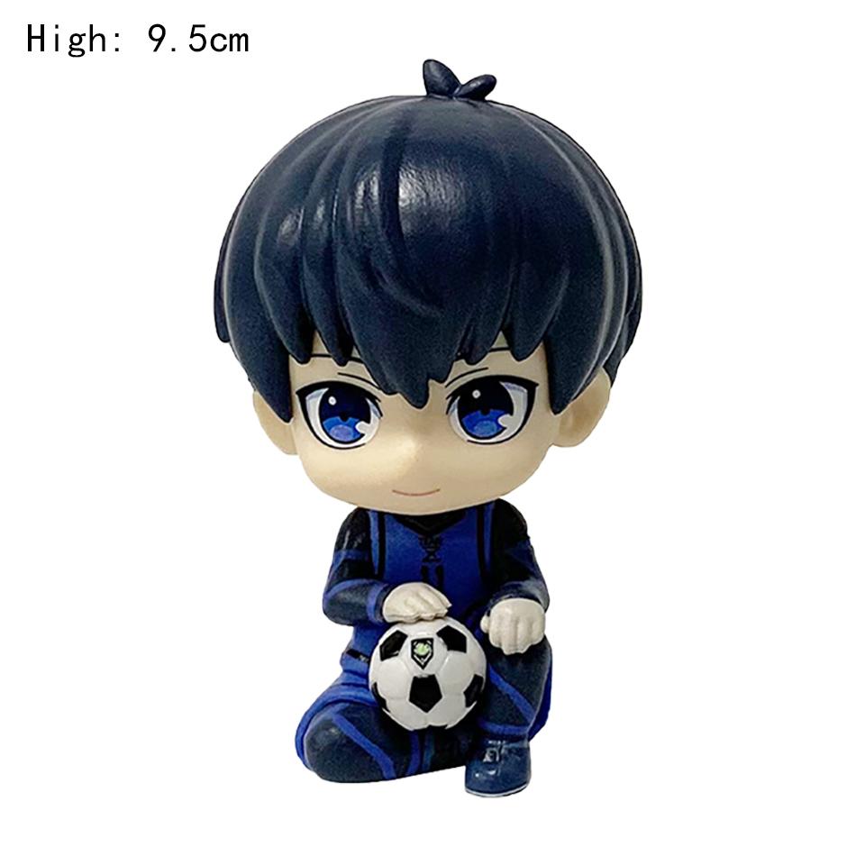 Anime Fußball Blue Lock lIsagi Yoichi Nagi Seishiro Cosplay Cartoon Stehschild Figur Ornament Figuren Figuren Bausätze Geschenk