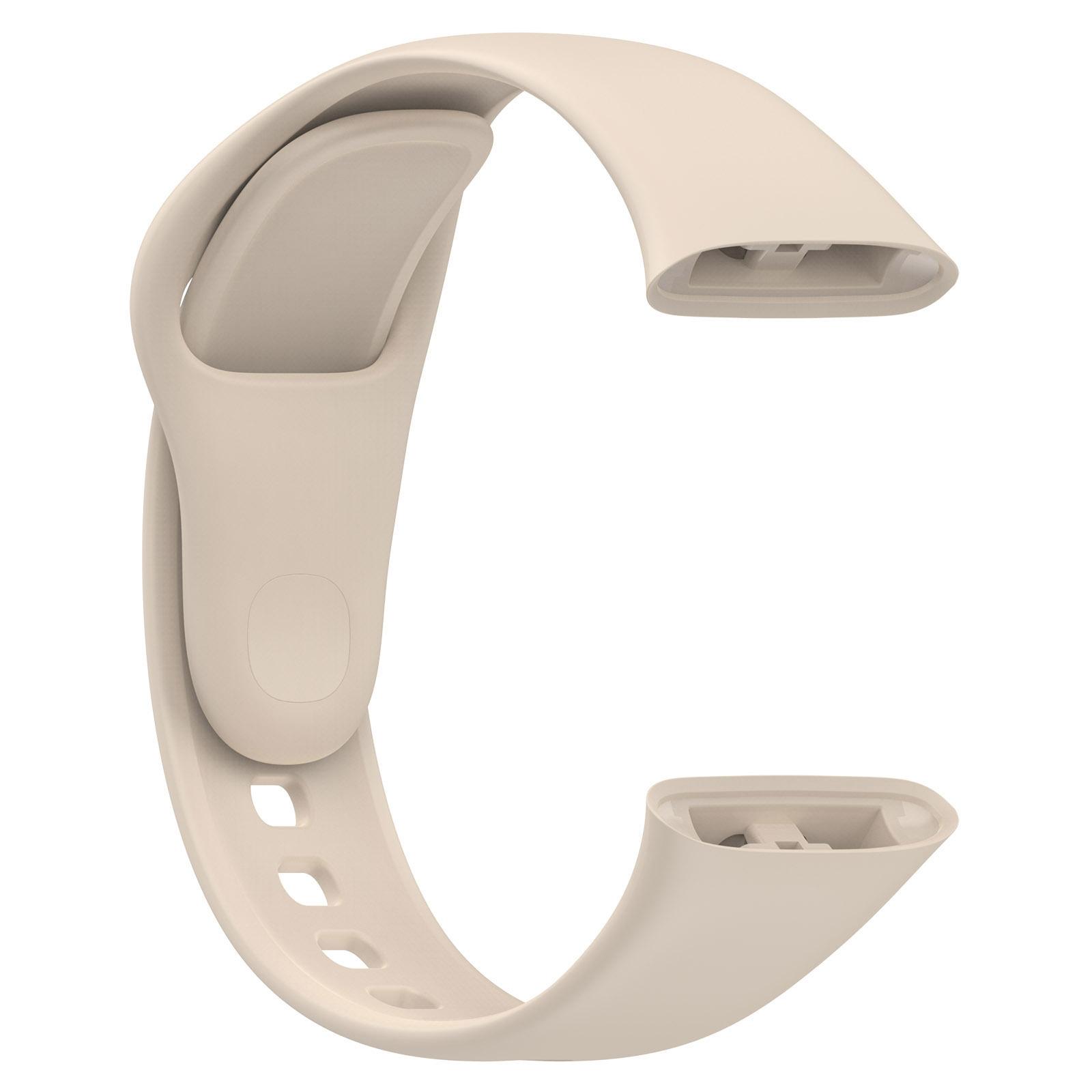 Silikon-Armband für Redmi Watch 3 / Watch 3 Lite / Active-Armband, Smart-Armband, Ersatzzubehör For Redmi Watch 3 elfenbein