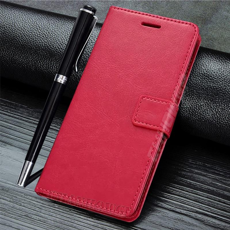 Hülle für Samsung A21S, magnetische Leder-Geldbörse, weiche Silikon-Handyhüllen für Samsung Galaxy A21S Hülle A 21S A21 S Buchständer Flip Cover Fundas Coque Samsung Galaxy A21S rose rot
