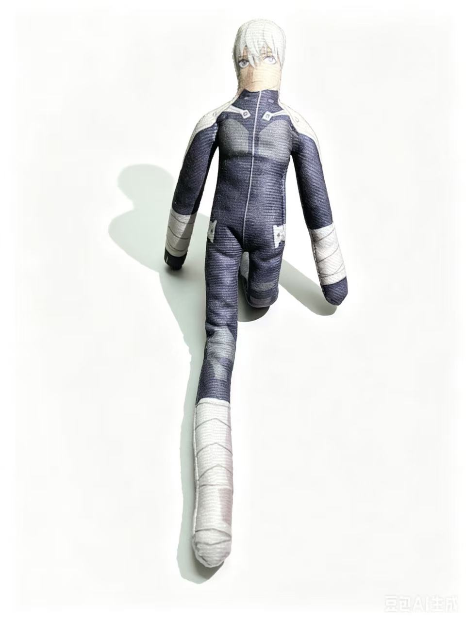 28cm Kaiju No. 8 Anime Plüschtier Verdrehbar Abstrakter Clown Stofftier Ashiro Mina Reno Ichikawa Kafka Kikoru Shinomiya Sammlerstück 28cm gray