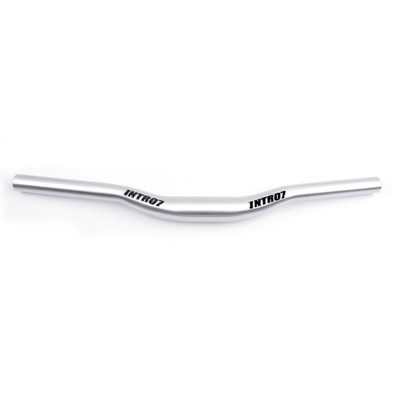 Hochfeste Aluminiumlegierung Fahrradlenker – 31,8 mm Fixie/Rennrad/Mountainbike Flachlenker silber