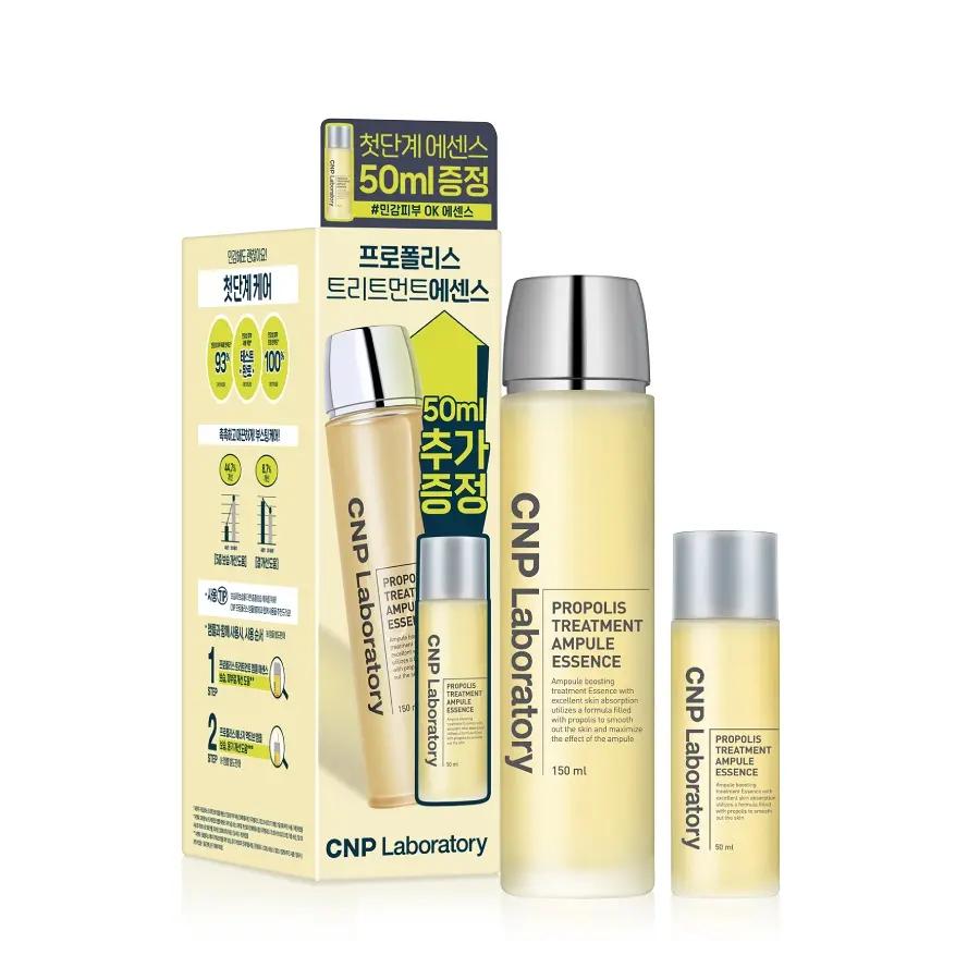 (Mit Box / Ohne Box Option) CNP Laboratory Propolis Treatment Ampoule Essence Set (150 ml + 50 ml) Box Included