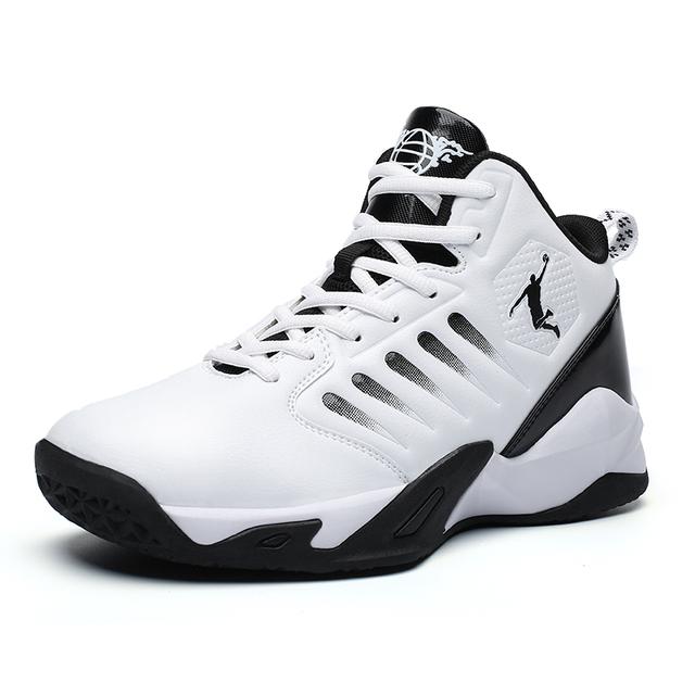 Herrenschuhe Basketball Atmungsaktive Dämpfung Rutschfeste Sportschuhe Fitnesstraining Athletische Basketball Sneakers Damen 41 weiß