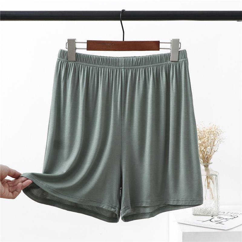 Große Größen Modal-Shorts mit Taschen, hoher Stretch, für den Sommer, dünne, weite Hosen, kurze Hosen, Homewear, lockere Hosen über dem Knie, S bis 6XL XXXXXXL