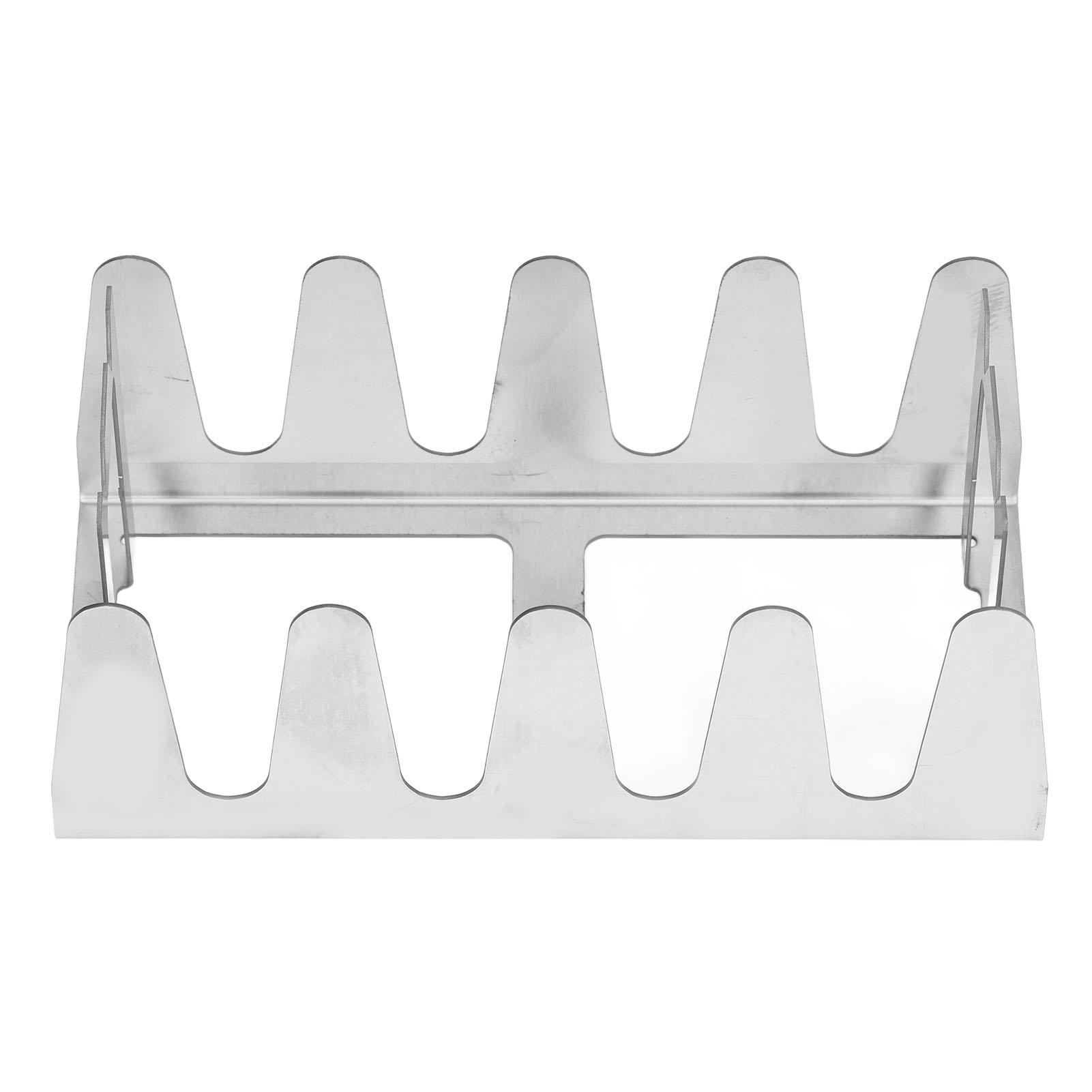 BBQ Multi Grillrost Schonendes Garen Rostfrei Tragbar Edelstahl Bratrost für Draußen