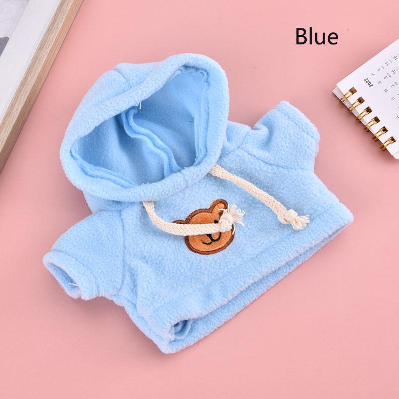 Plüschtier Kleiner Pullover Teddybär Pullover Pullover Cartoon Puppenkleidung blau