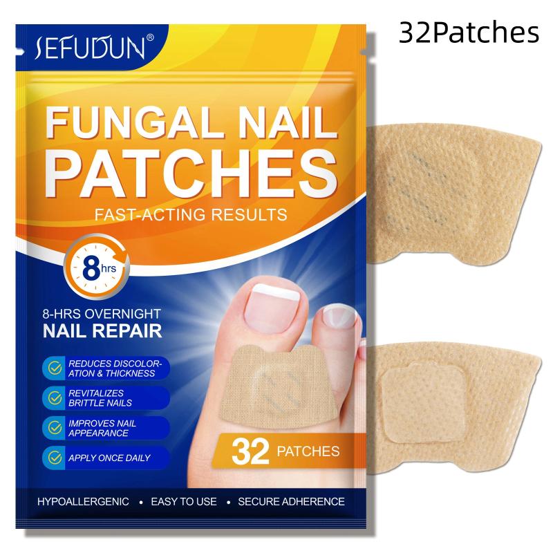 Zehennagelpilz Patch Wasserdichte Nagelreparaturpflaster Nagel Eingewachsen Korrekturaufkleber Verfärbter Beschädigter Nagel Fußpflege Werkzeug 32Patches