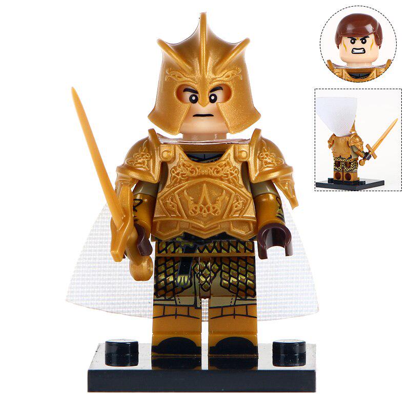 Film Game Of Thrones Jaime Lannister Barristan Selmy Eis- und Feuerstein-Bausteinspielzeug Light Green