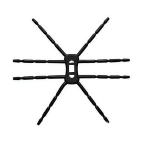 Auto Handyhalter Verstellbare Halterung Universal Multifunktion Flexibel Stabil Dekorativ Tragbar Spider Auto Schreibtisch Handy Ständer Halterung Unterstützung Handy schwarz