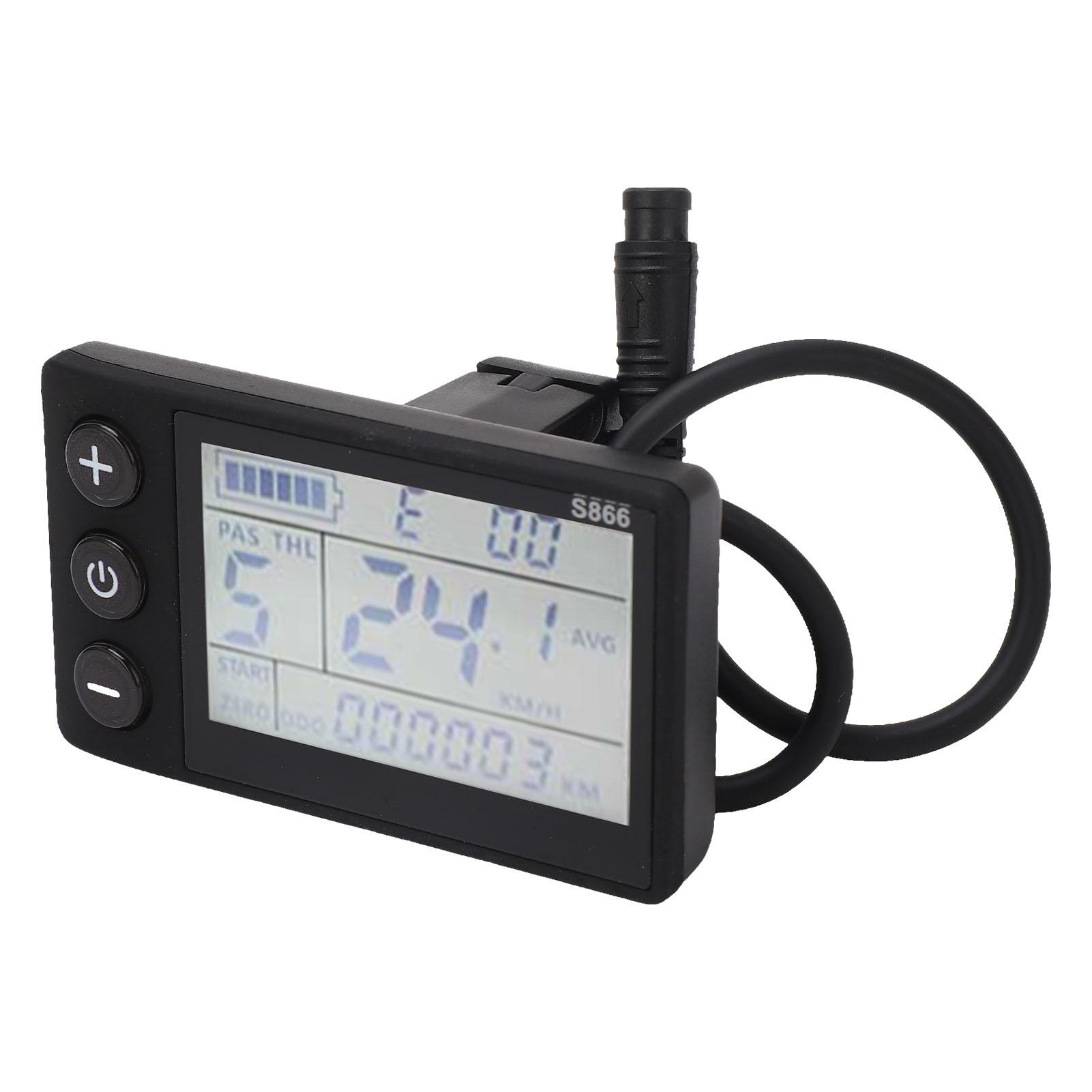 LCD-Display zur Umrüstung von Elektrorollern mit wasserdichtem 6P-Anschluss LCD zur Umrüstung von Mountainbikes