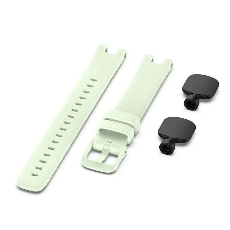 Handgelenksband für Garmin lily Armbänder Smartwatch Ersatzarmband für Garmin Lily Armband Weiches Silikon Armband Zubehör For Garmin Lily hellgrüne