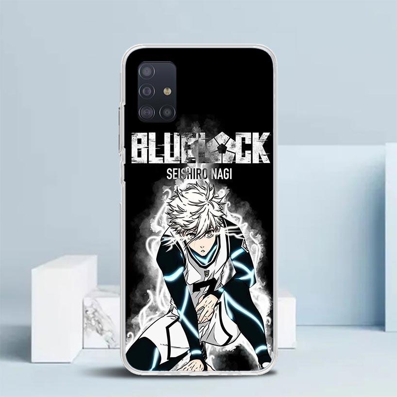 Blue Lock Nagi Seishiro Soft Cover für Samsung Galaxy A12 A22 A32 A52 A72 A02S Handyhülle Note 20 Ultra 10 S10 Plus A51 A71 A50S Samsung S10 Plus