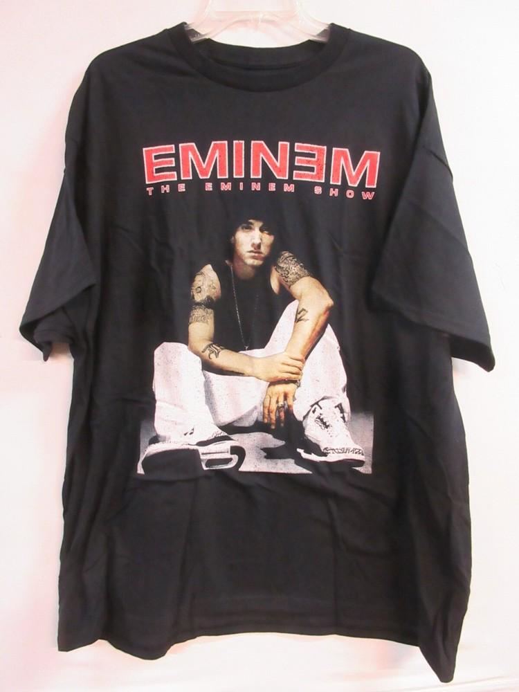 EMINEM OFFIZIELLES MERCH SITZEND 2022 BAND KONZERT MUSIK 2XL / XXL Unisex T-Shirt XXXXL