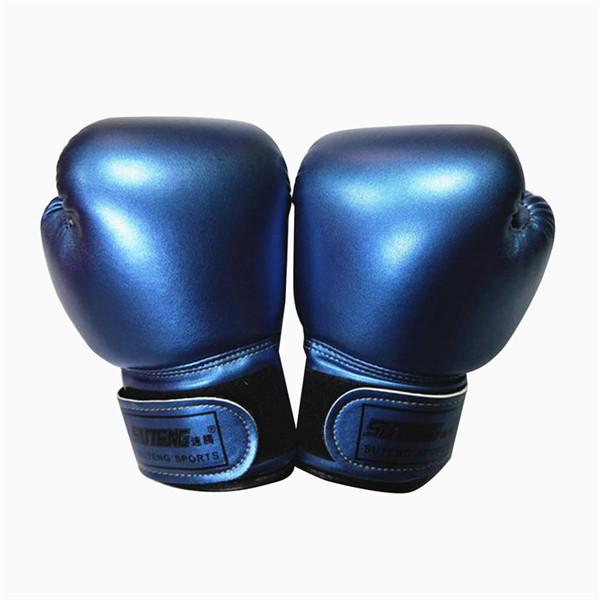 2–8 Jahre Kinder-Boxhandschuhe für Spaß, Muay-Thai-Kampf, Sanda, Kampfsport, Tasche, Boxen, Trainingshandschuhe, Ausrüstung 06 blau