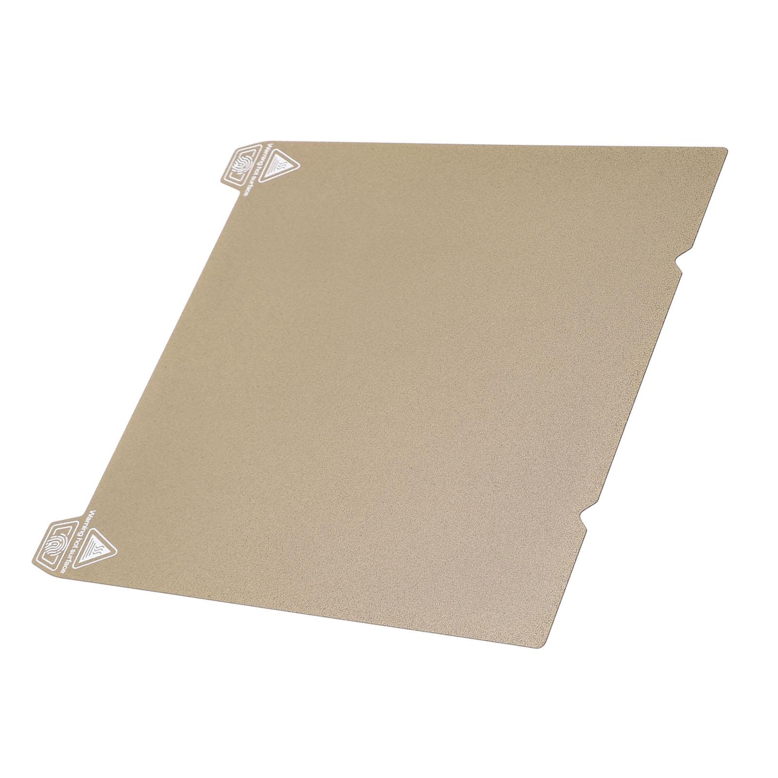 Doppelseitig strukturierte PEI-Pulverbeschichtungsplatte aus Federstahl, 235 x 235 mm, weich gebaute Platte für Ender