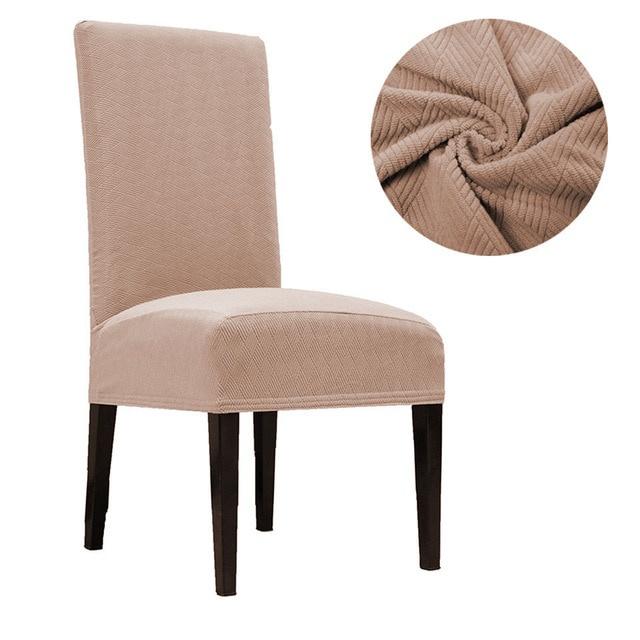 Hochelastische, superweiche Stuhlhussen, elastische Spandex-Stuhlhussen, Esszimmerstuhlhussen für Küche, Bankett, Hotel khaki