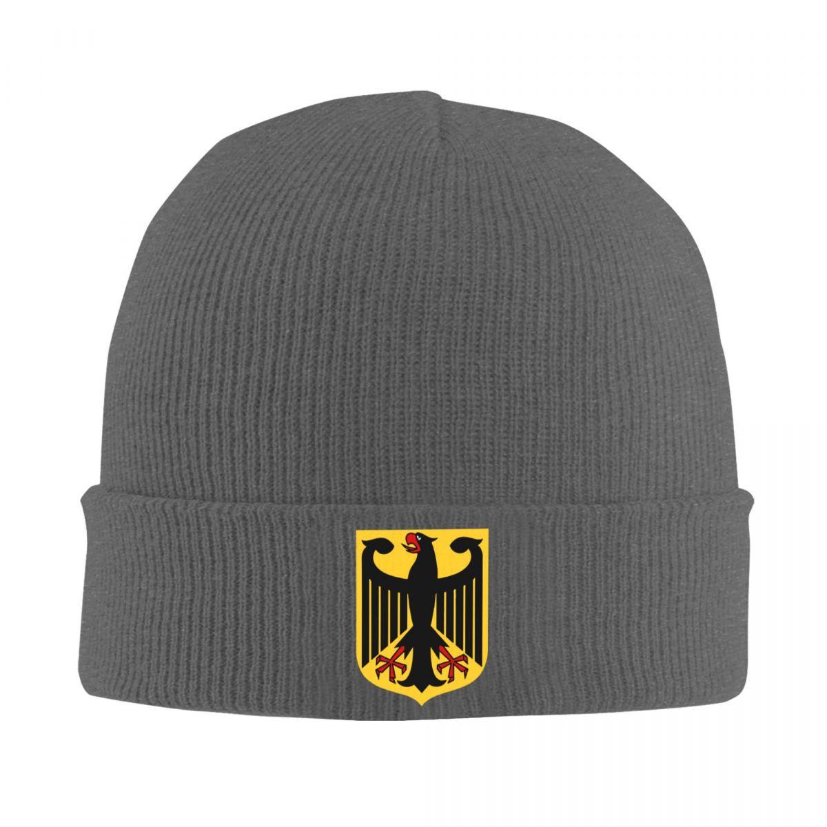 Deutschland Deutschland Hüte Herbst Winter Mützen Mode Adler Wappen Kappe Männer Frauen Strickmütze One Size