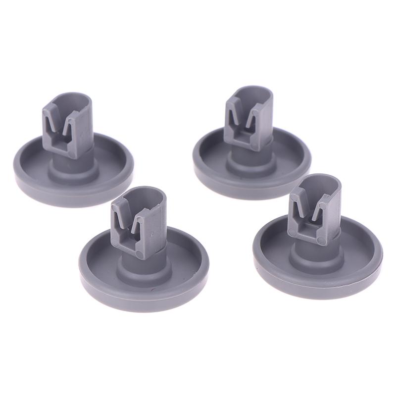 4 Stück/Set Korbrollen für Geschirrspüler Räder Unterkorbrad für Aeg Favorit, Privileg, Zanussi Geschirrspüler Rad Ersatzteile graue