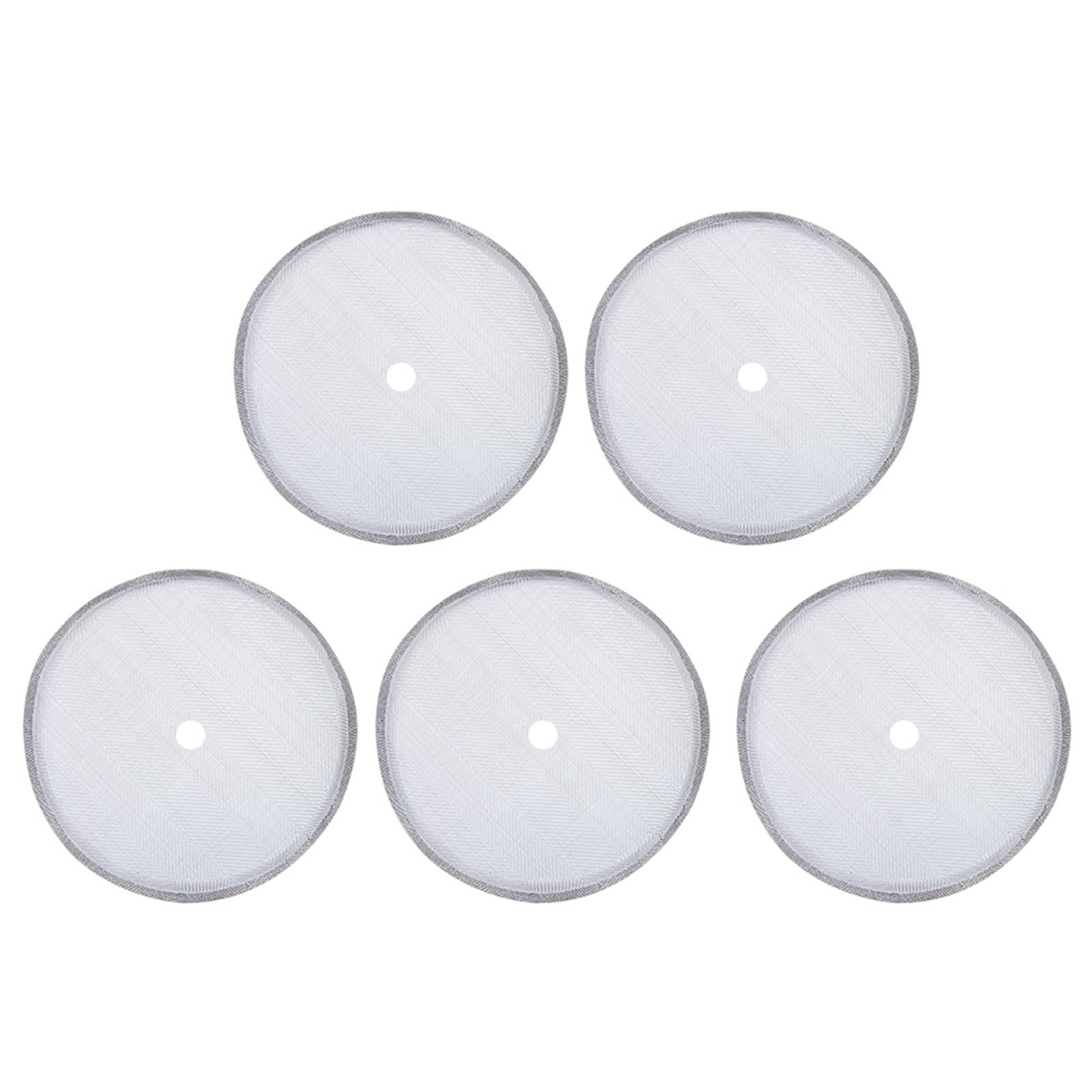 5Pcs Edelstahl Kaffee Filter für 600ml Französisch Presse Kaffee Topf Mesh Filter Zubehör