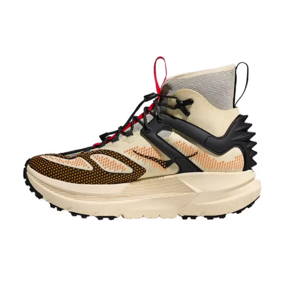Hoka One One Mafate X Hike Bequeme Passform Wanderschuhe Unisex Wanderschuhe Hellweiß 1174230-VWB 38 beige