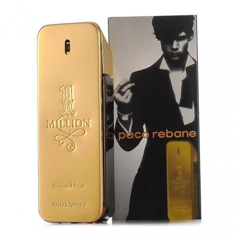 One Million Gold Herren Eau de Parfum 100ml Langanhaltendes Holziges Kölnisches Wasser Geschenk für Männer