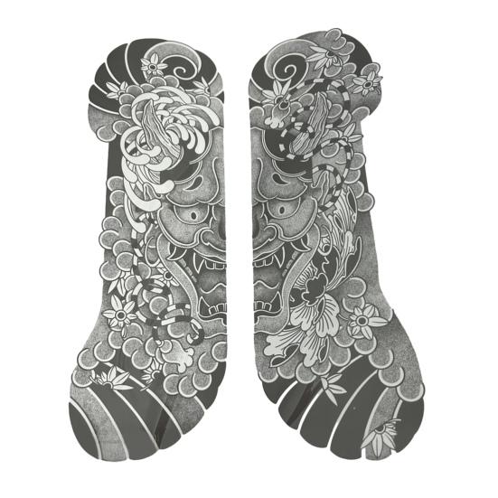 Armdekoration Temporär Schick Langlebig Unisex Semi-Permanentes Tattoo Abziehbild Arm Tattoo Aufkleber 1