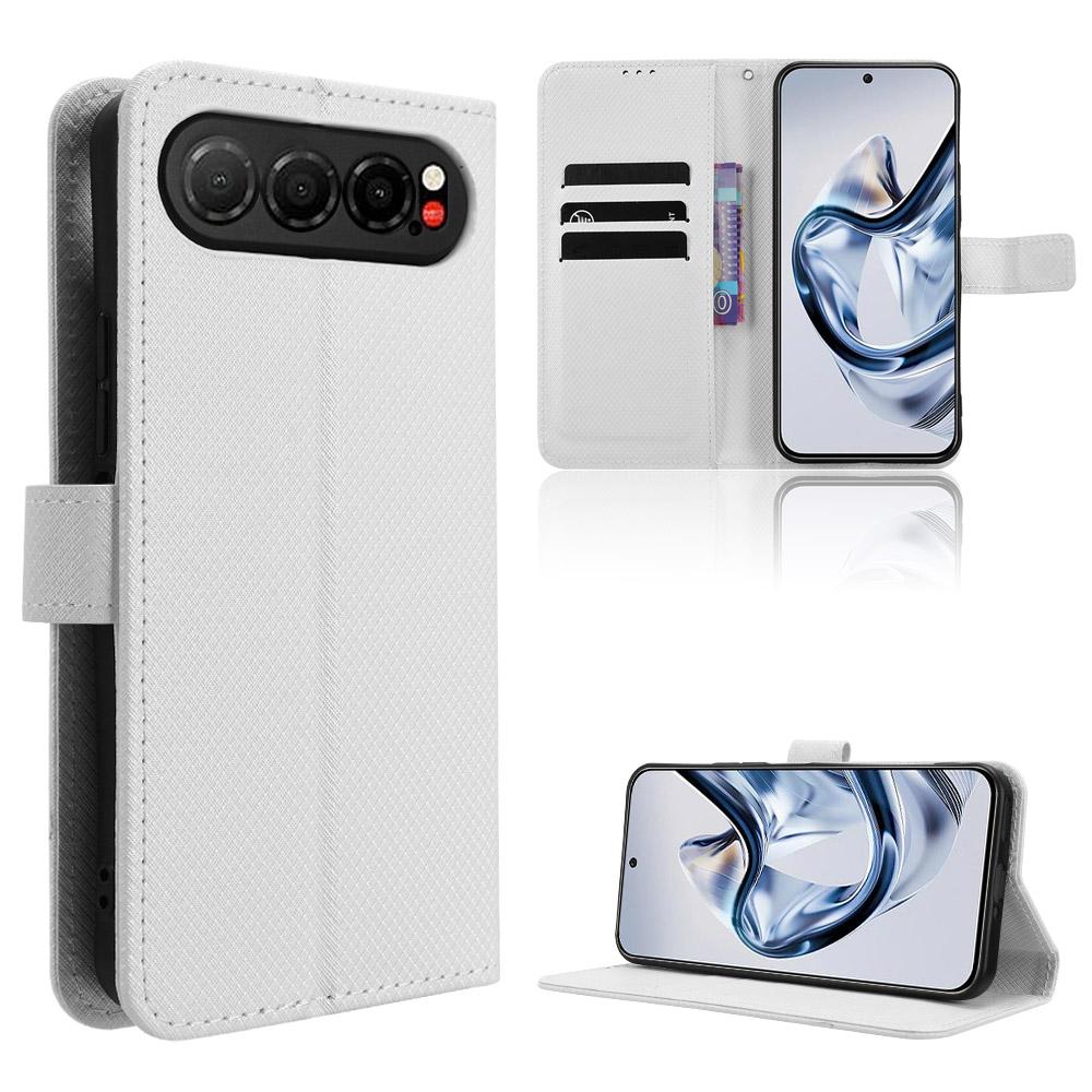 Flip Cover für ZTE nubia Air PU Leder Handyhülle Ganzkörperschutz [RFID-Blockierung] Schutzhüllen for ZTE nubia Air weiß