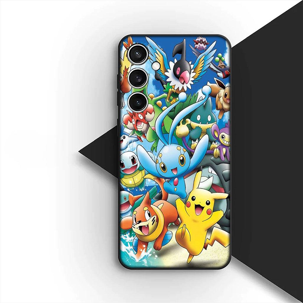 Hülle für Huawei P30 P20 Mate 20 Lite Pro Y7 Y6P Y7A 2019 Nova 5T 3I Hülle Handyhülle Mewtu P-Pokemons Mew two P-Pikachus Huawei Mate 20