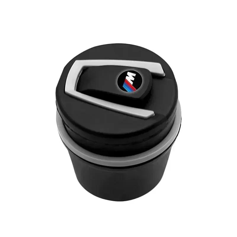 2025 Für BMW MINI Auto Aschenbecher Tragbar Auto LED Licht Zigaretten Zigarren Asche Zylinder Für MINI F54 F55 F56 R56 R60 SONE Roadst