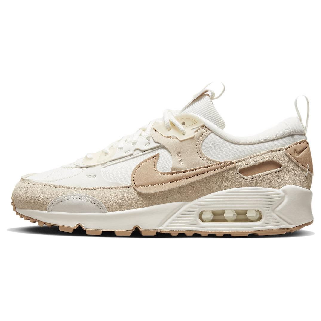 Nike Air Max 90 Futura Sail Sand Drift Damen Sneaker Tan Phantom Hanf DV7190-100 35.5