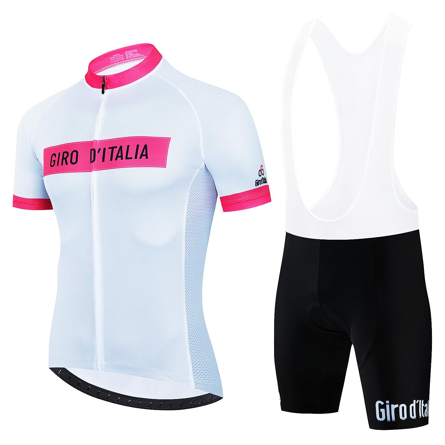 2025 Radsport-Set Sommer Herren Radtrikot Set Atmungsaktiv Schnelltrocknende Fahrradbekleidung Radbekleidung Kurze Fahrradtrikots XS
