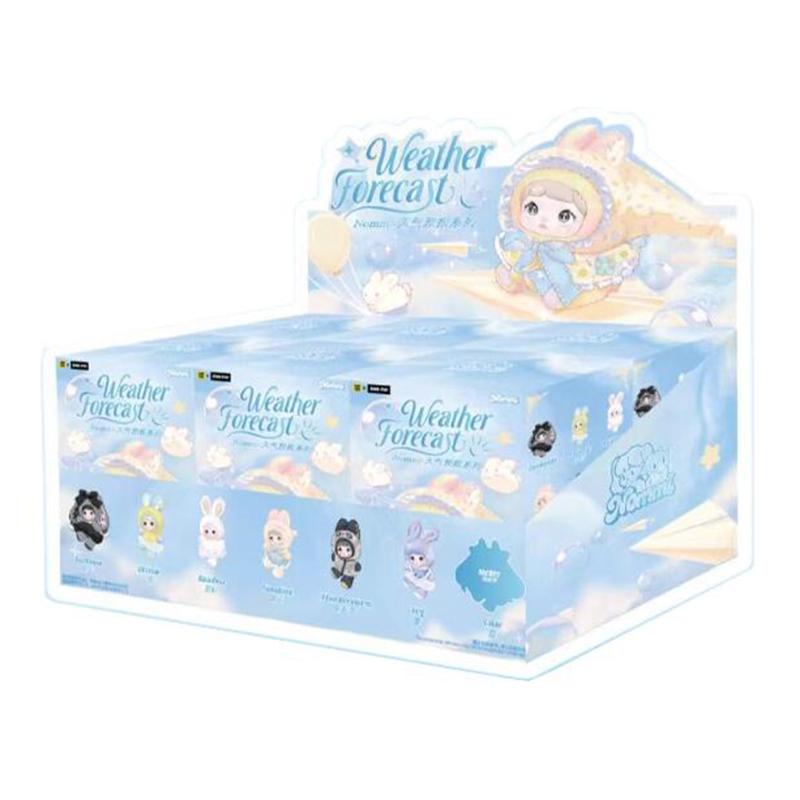 Auf Lager Authentische Nommi Wettervorhersage Serie Blind Box Mystery Box Überraschungspaket Anhänger Schlüsselanhänger Dekoration Mädchen Süßes Geschenk Official Genuine white