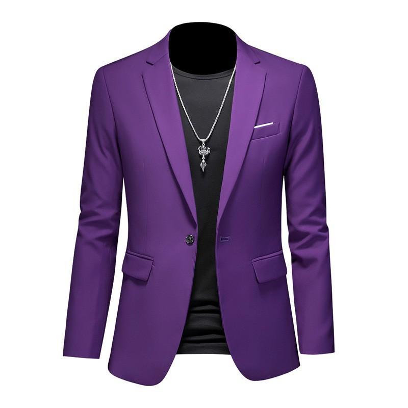 Boutique Mode Lässig Business Herren Blazer Hochzeitskleid Blazer Herren Anzug Jacke Mantel XXXL