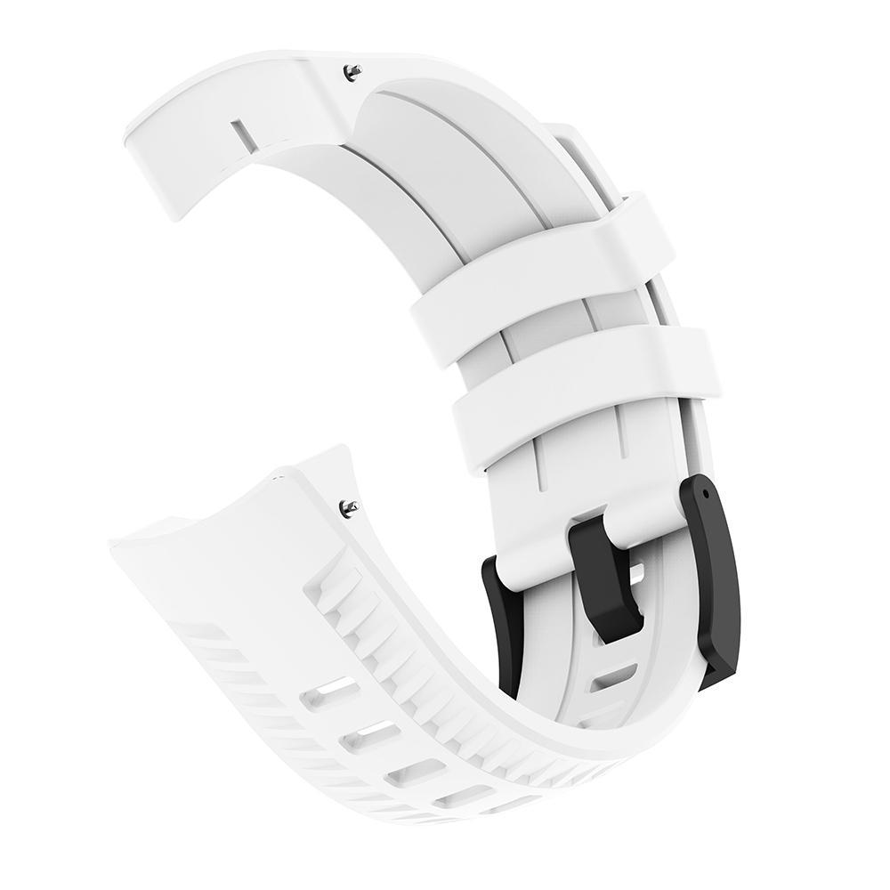 Silikonarmband für Suunto 9 D5 Smart Watch Band Ersatzarmband für Suunto Spartan Sport weiß