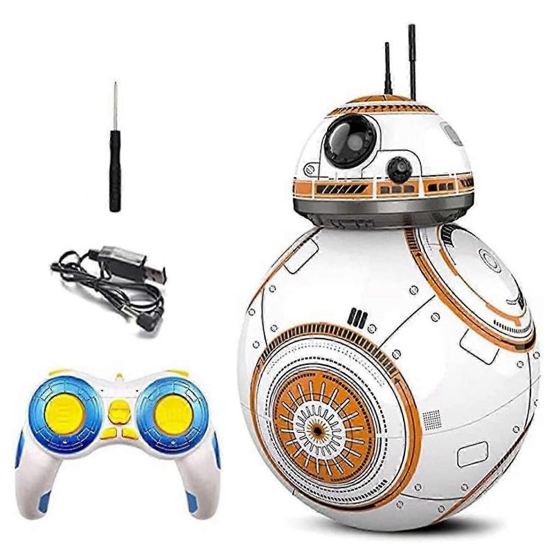 2,4g Fernbedienung Roboter Intelligenter Star Wars Upgrade RC BB8 Roboter Mit Musik Sound Actionfigur Geschenk Spielzeug Ball BB-8 Für Kinder